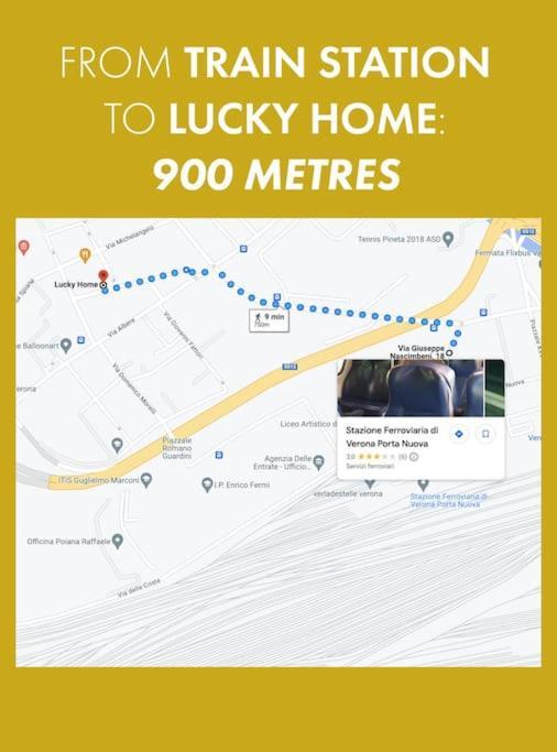 Lucky Home Near Train Station And City Center 베로나 외부 사진